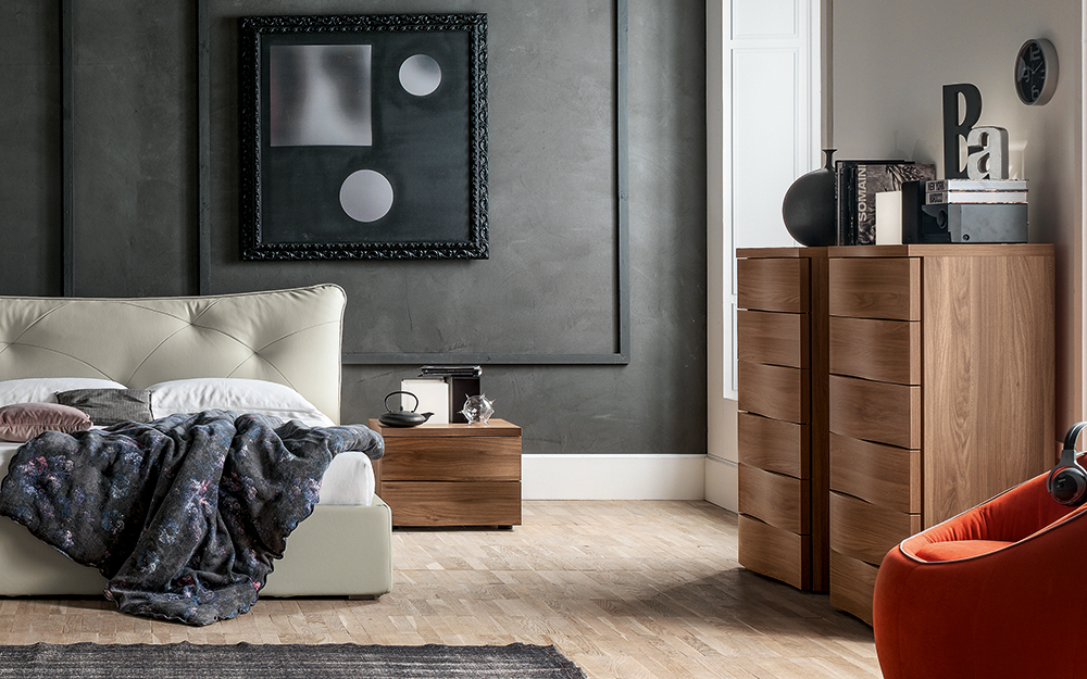 Wave Mix Tall Chest of Drawers